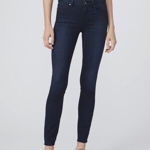 Paige Verdugo Ultra Skinny Jeans Blue Crescent Women’s Size 32 US 14 NWT